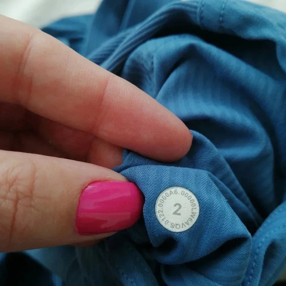 Lululemon Dance Studio Crop 25" Cinch Hem Pants Soft Denim Blue 2 - Picture 13 of 16